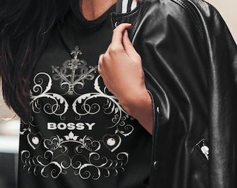 Bossy corporate goth girl graphic tees, Dark academia gothic clothing, 90's e girl t shirts, Emo nostalgia tshirts, Y2k retro tops, t-shirts