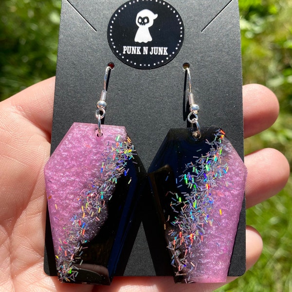 Pastel Goth Earrings Etsy
