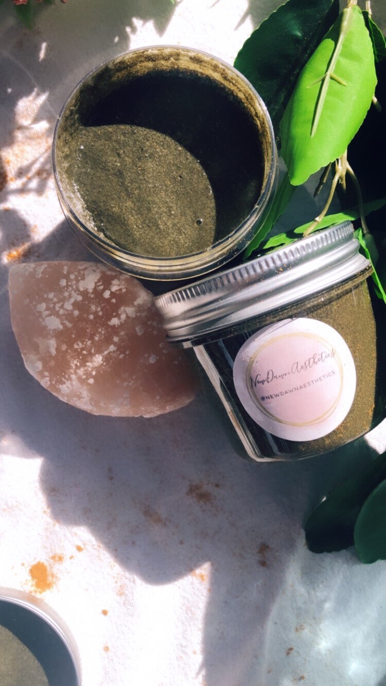 Underarm/dark Spot Turmeric Scrub Etsy