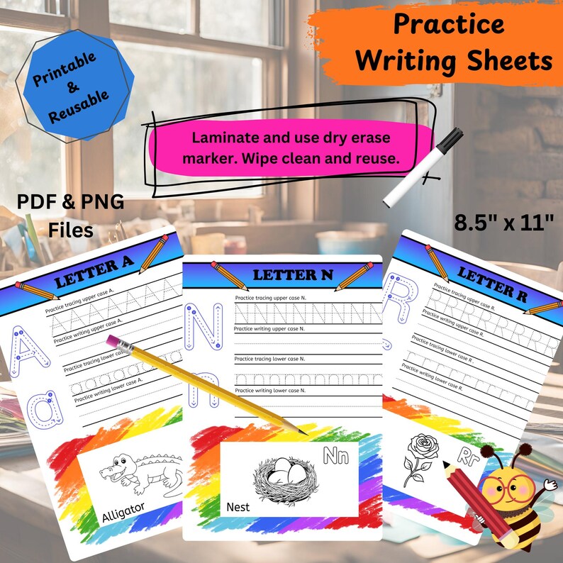 Printable Practice Writing Sheets, Tracing Sheets, Handwriting ... Printable Practice Writing Sheets, Tracing Sheets, Handwriting ...