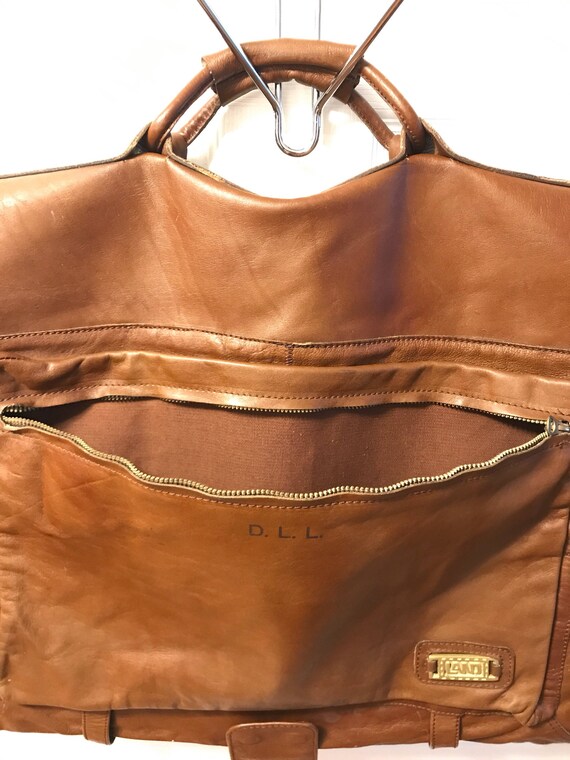 vintage leather luggage