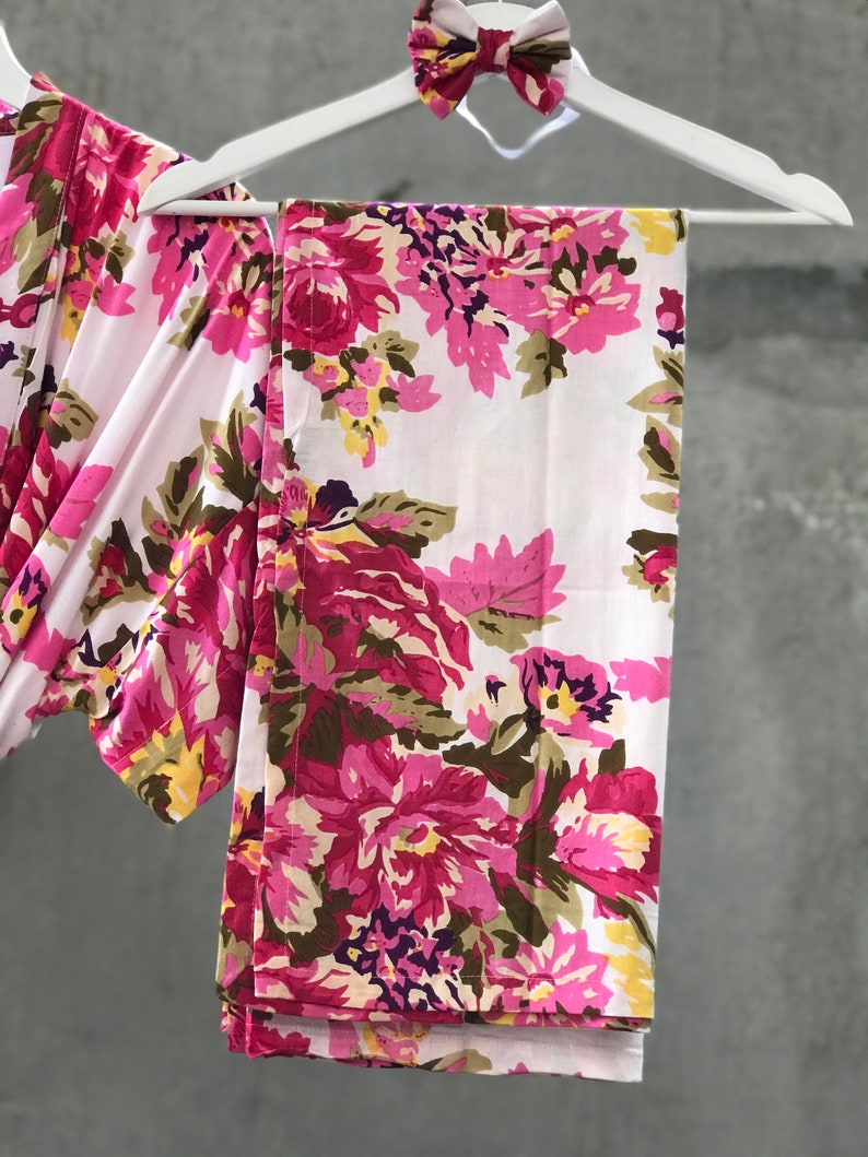 Maternity robe and swaddle set girl. Christmas. Mommy and me Etsy