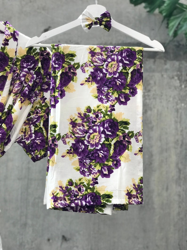 Christmas Mommy and Me Robe and Swaddle Set Girl. Full Family Etsy