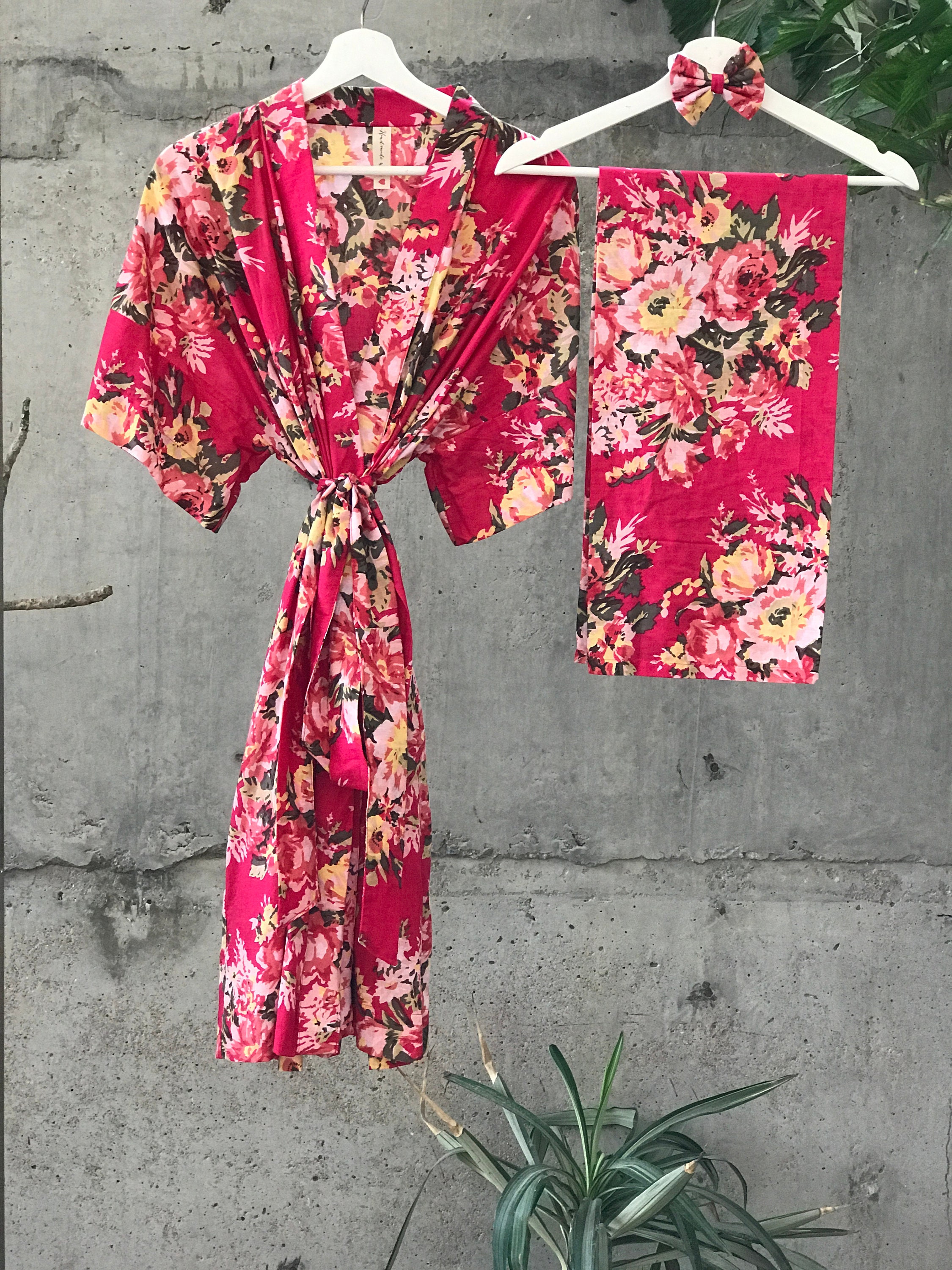 Maternity robe and swaddle set girl. Mommy and me robe and Etsy