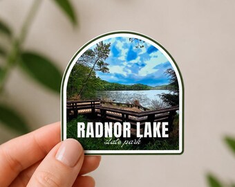 Radnor Lake State Park Vinyl Sticker | Nashville Hiking Decal