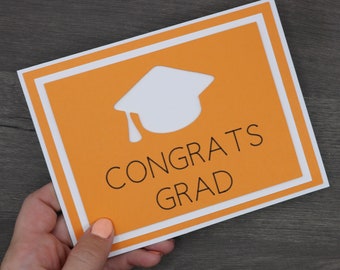 Congrats Grad Card - Etsy