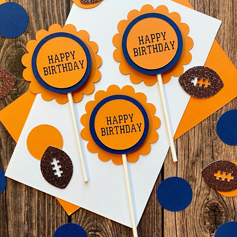 Auburn Birthday Party Pack / Auburn Birthday Card / Auburn