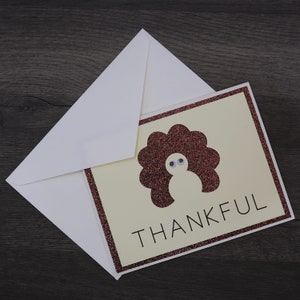 Carte de dinde de Thanksgiving