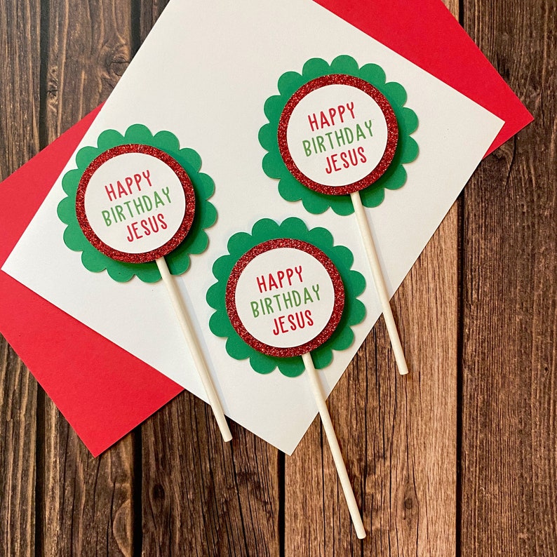 Christmas Cupcake Toppers Happy - Il 794xN.2515228678 2at1 