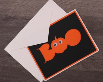 Boo Halloween Card