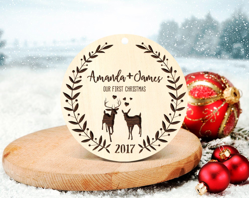 personalized christmas ornament first