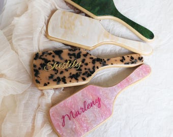 Custom Name Hair Comb, Personalized Hair Decoration, Hair Accessories, Initials Hair Brush, Bridesmaid Gift, Wedding Favor, Party Favor.