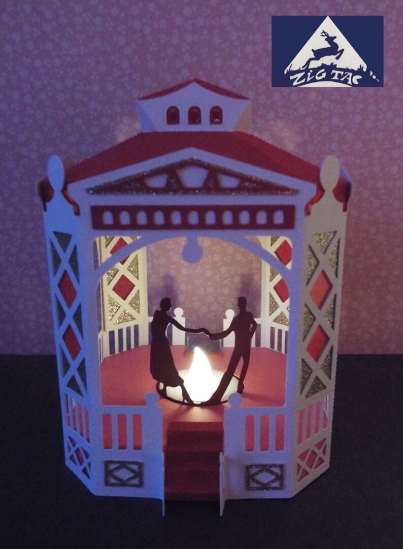 Download 3d Svg And Studio File Dancing In The Light Valentine Lantern Set Tutorials Papercraft Kromasol Com