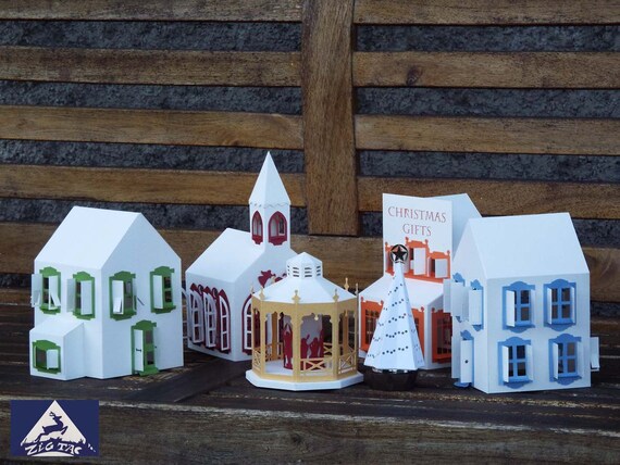 Download Svg 3d Christmas Village Etsy PSD Mockup Templates