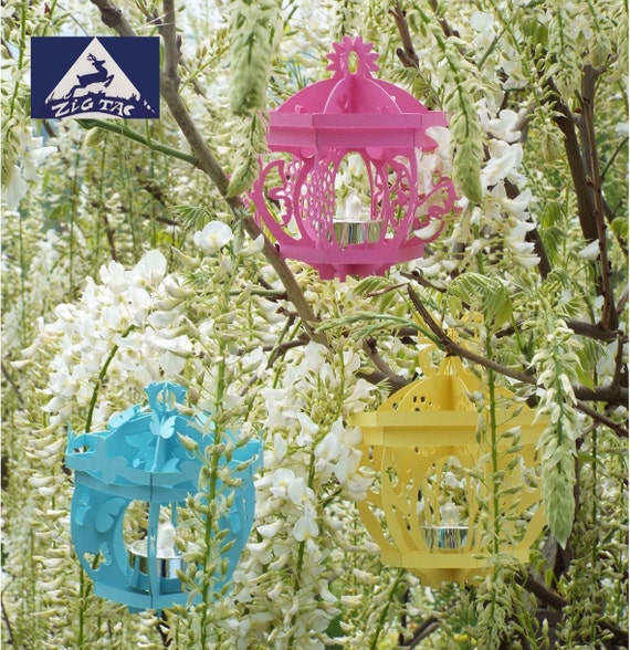 Download 3d Svg Studio And Pdf Files 3 Butterfly Lanterns Etsy