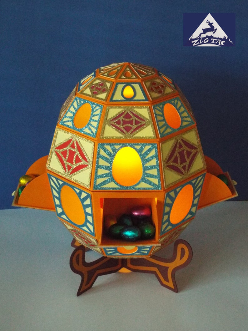 Download 3d Svg And Studio File Easter Lantern And Chocolate Box U201cfabergegg U201d