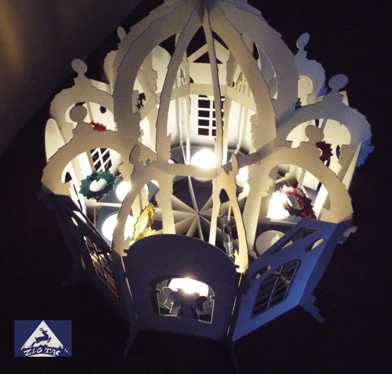 Download 3D SVG and studio file Lantern Let's Celebrate a decor | Etsy