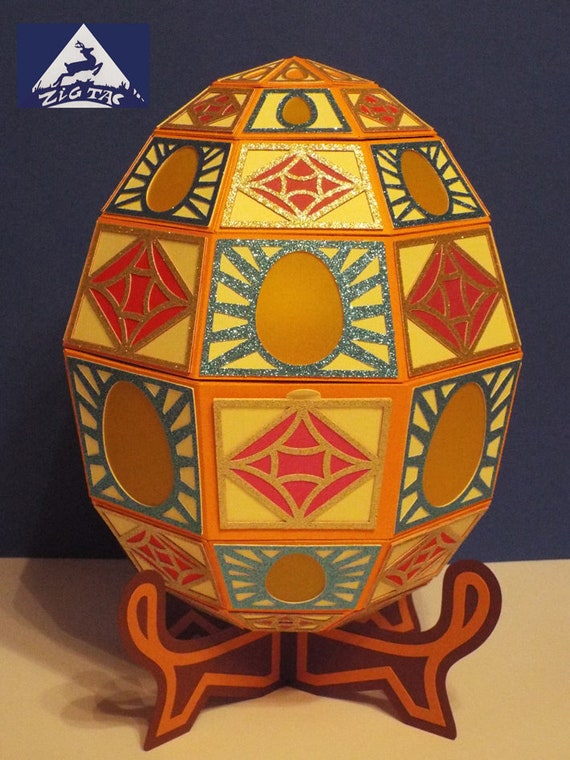 Download 3d Svg And Studio File Easter Lantern And Chocolate Box Etsy