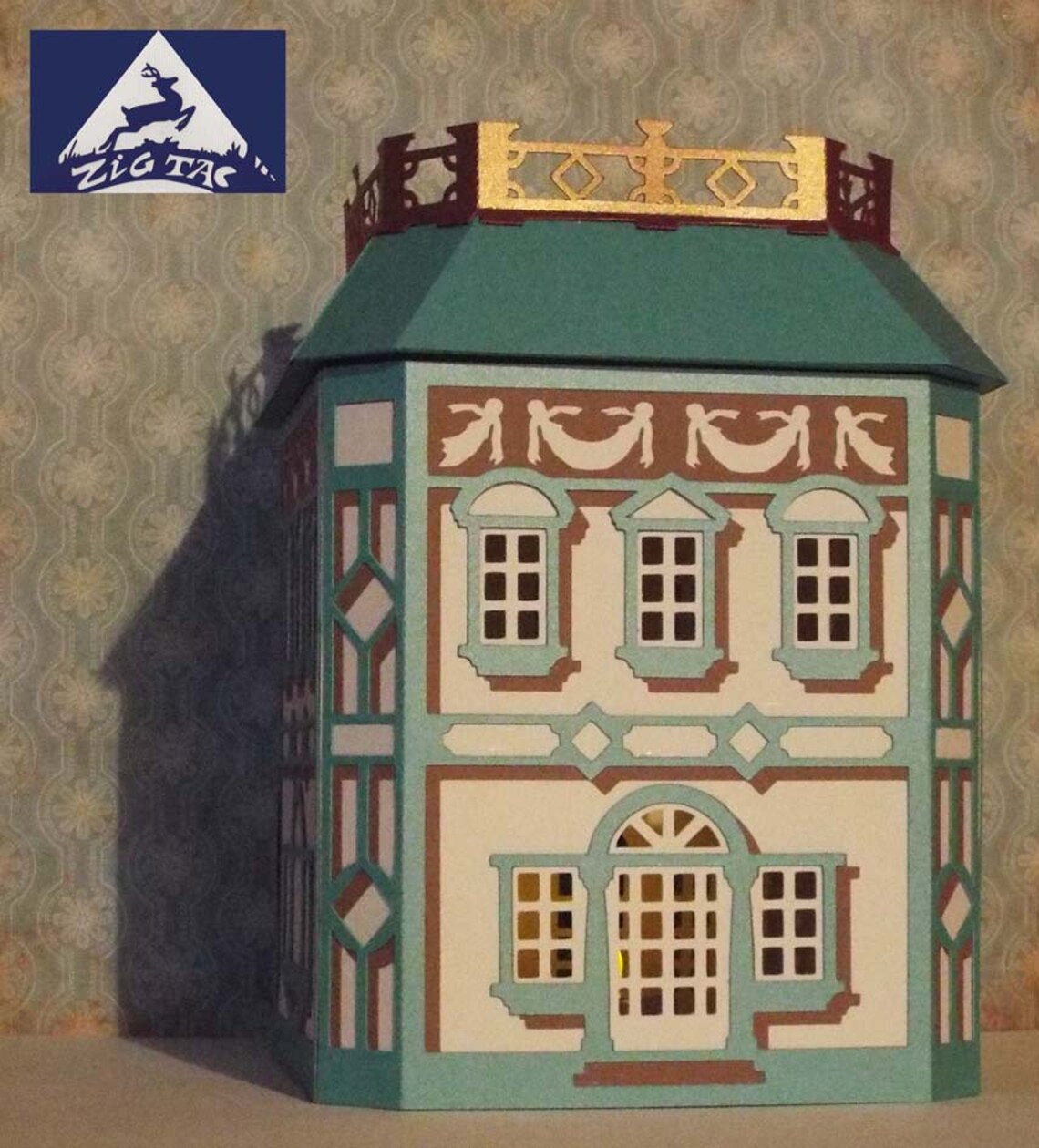 Download 3D svg House lantern renaissance style | Etsy