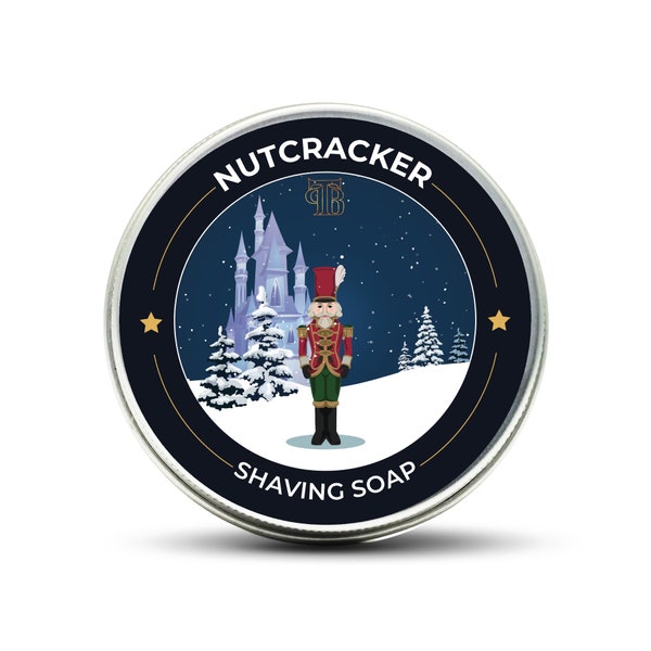 Christmas Nutcracker Shaving Soap