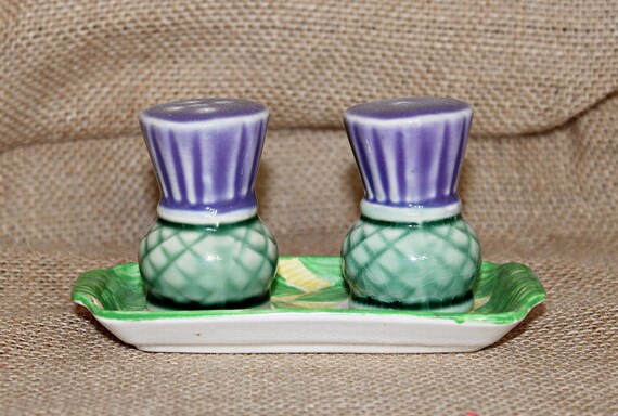 Purple salt best sale and pepper shakers