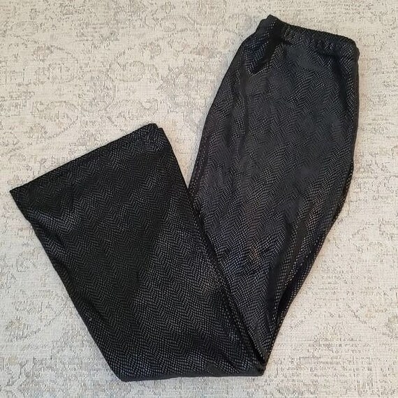 90s Express Faux Snakeskin Print Velvet 