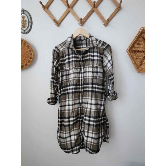 American eagle flannel dress sales