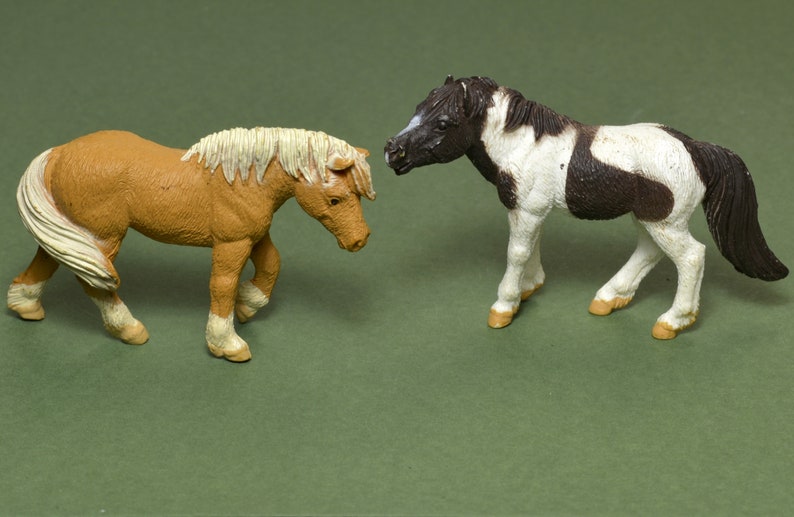 Miniature Horse Small Toy Horses Safari Barb Palamino Mini Etsy