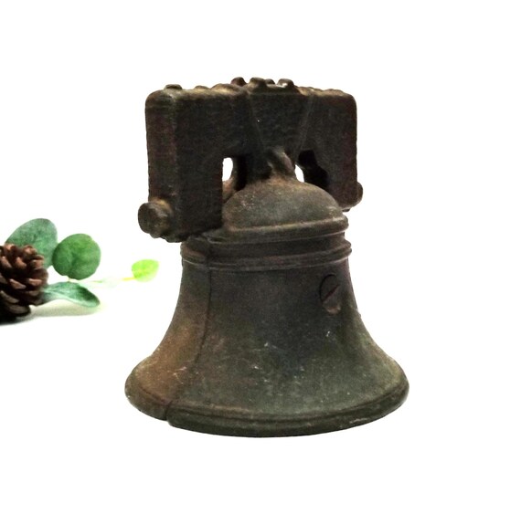 Antique Liberty Bell Bank Cast Iron Still Bank by Arcade - Etsy