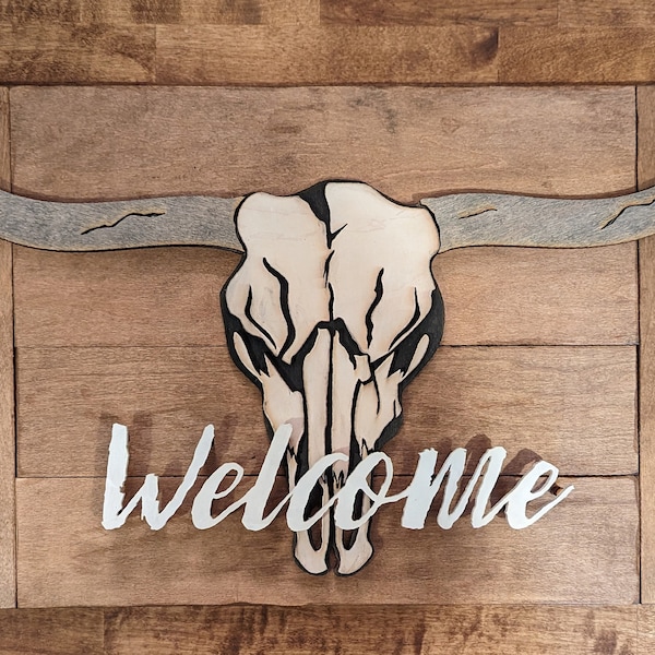 digital longhorn steer, SVG, cow file, steer skull, Stetson the long horn steer digital file