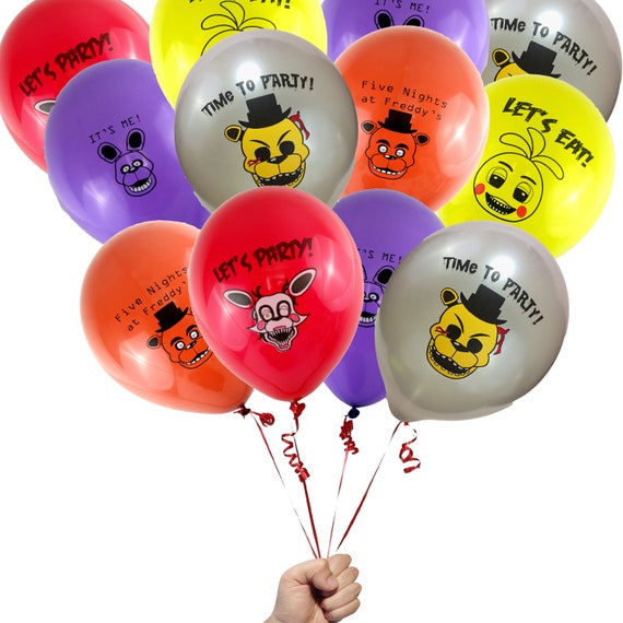 20 Five Nights at Freddys Balloons / FNAF Brithday Party Balloons