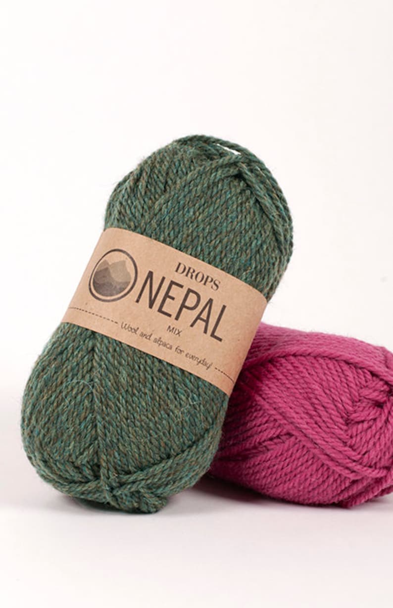 drops nepal wool and alpaca blend