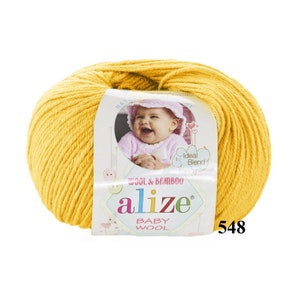 Alize Baby Wool, fil doux pour bébé, fil pour enfants, 50 g 175 m, fil de poids sport image 7