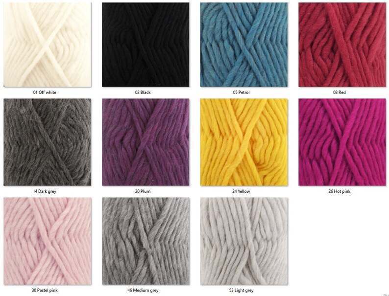 Thick yarn chunky wool Drops Eskimo wool for felting eskimo Etsy