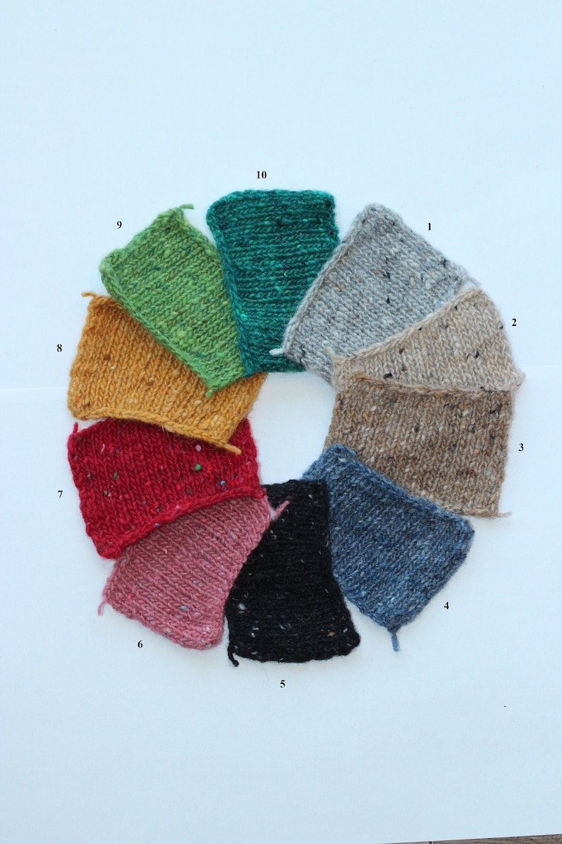 Soft donegal tweed 100 merino wool tweed yarn 25 gr 50 gr Etsy