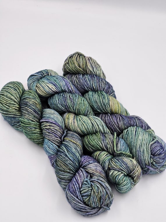 Malabrigo Caprino, hand dyed superfine merino and cashmere yarn, sport weight yarn, 50 g - 150 m, luxury yarn