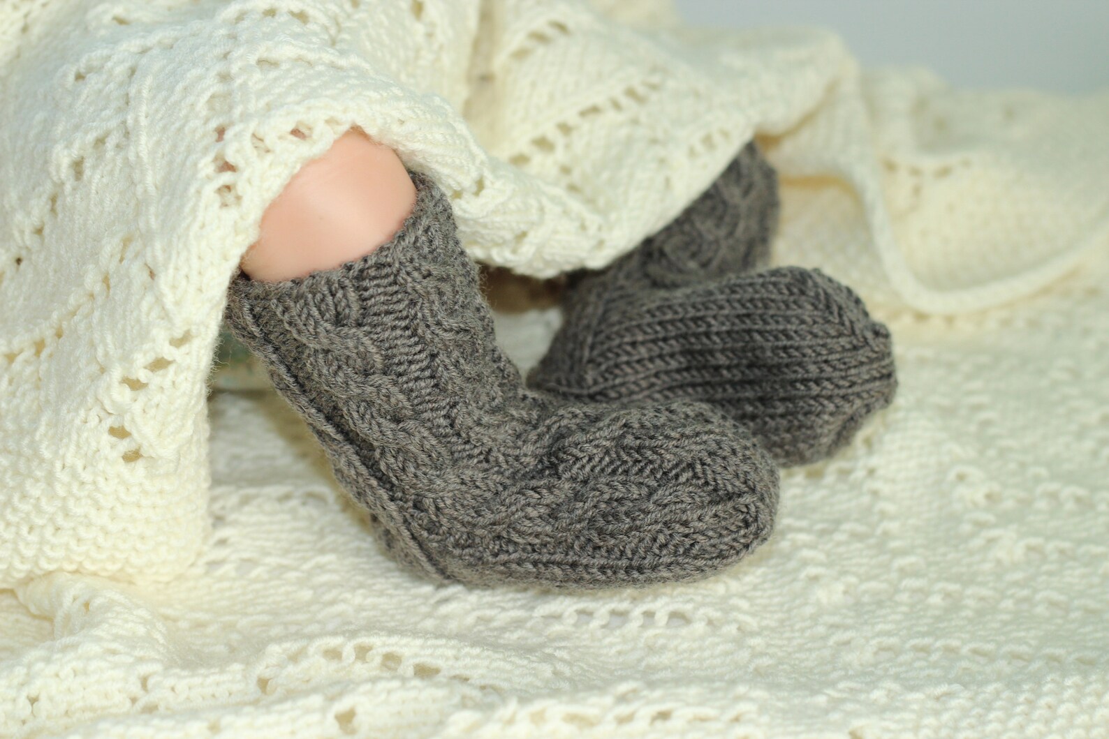 Hand Knit Baby Socks Wool Baby Socks Merino Baby Socks Etsy