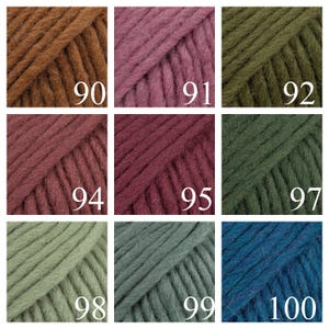 Drops Snow wool for felting, super bulky yarn, 50 g - 50 m, felting wool, winter yarn image 7