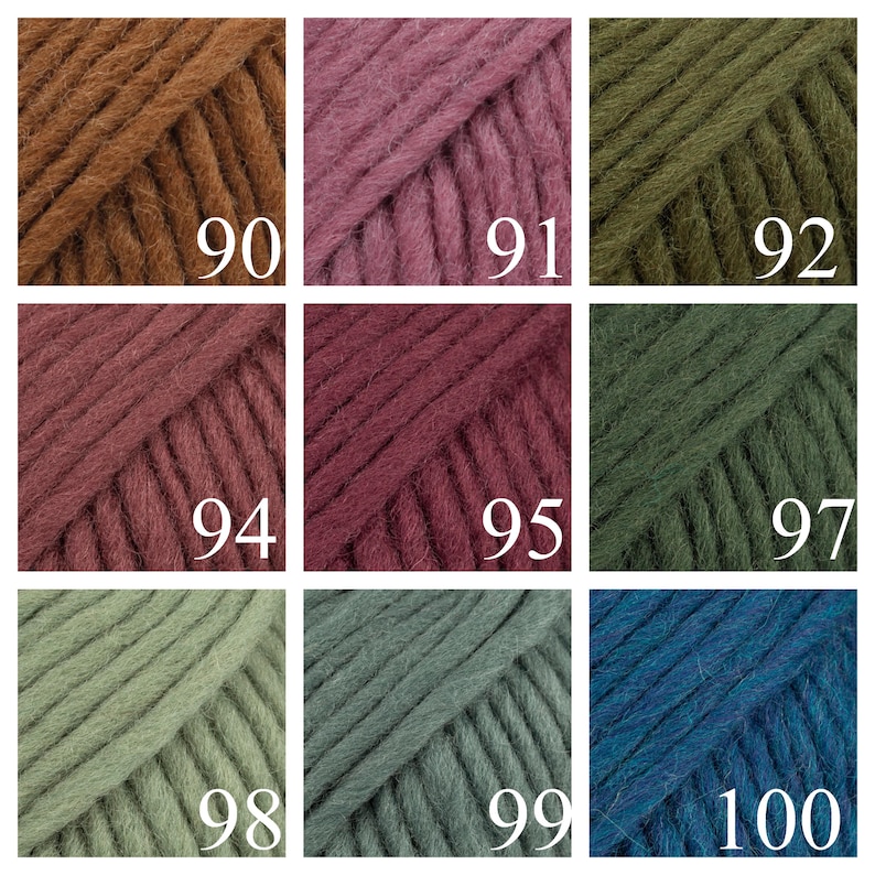 Drops Snow wool for felting, super bulky yarn, 50 g - 50 m, felting wool, winter yarn image 7