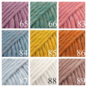 Drops Snow wool for felting, super bulky yarn, 50 g - 50 m, felting wool, winter yarn image 6