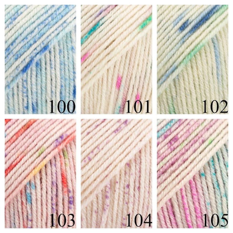 Drops baby merino, super wash pure extra fine merino wool, 5 ply sport weight wool, daily use yarn, gentle yarn for baby, knitting yarn image 8
