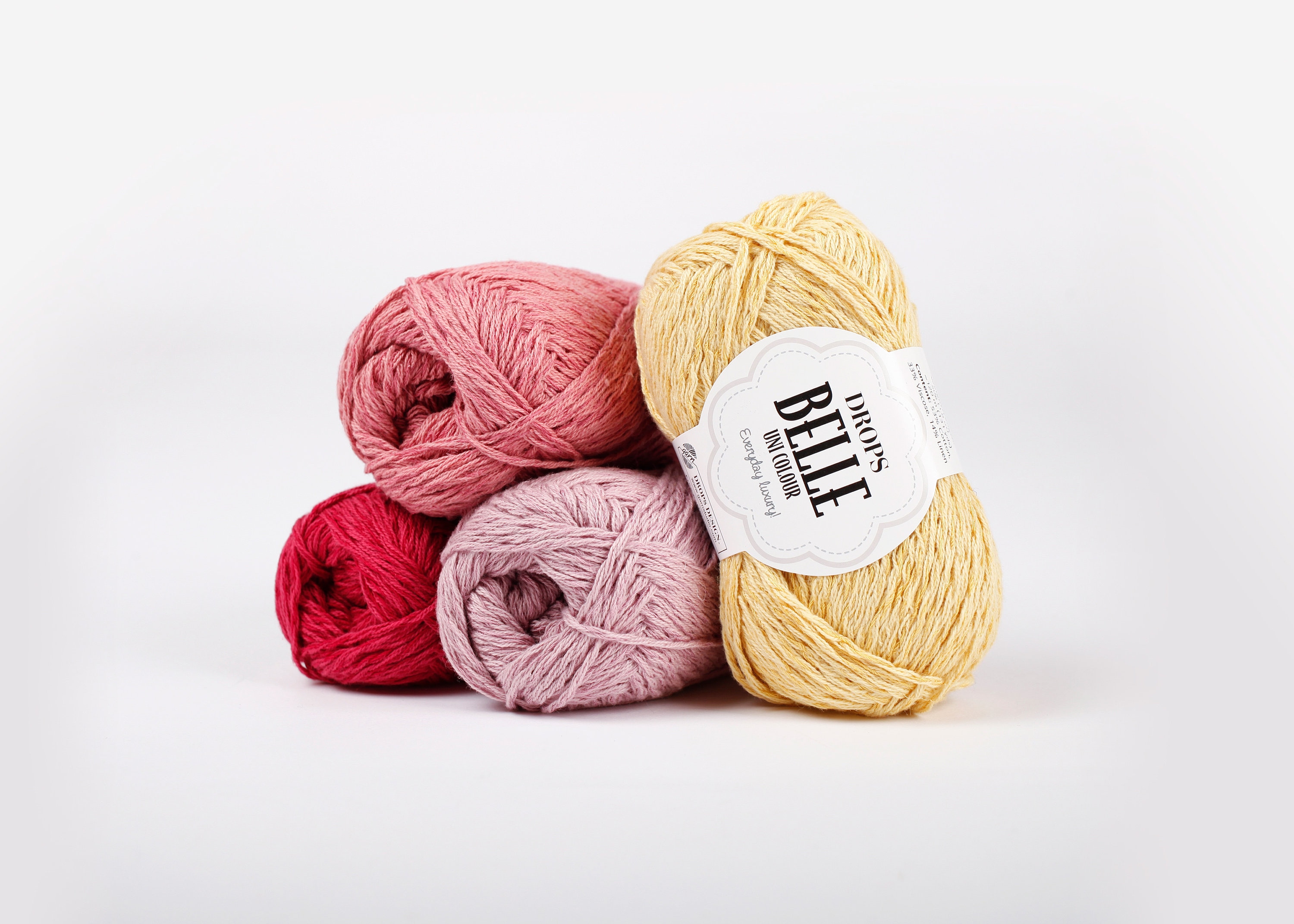 Drops Belle Cotton Viscose Linen Yarn 8 Ply DK Worsted Etsy Canada