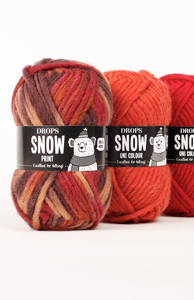 Thick yarn chunky wool Drops Eskimo wool for felting eskimo Etsy