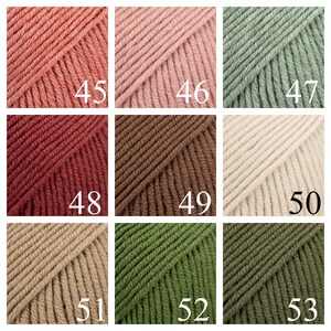 Drops Merino Extra Fine, lã merino extrafina com tratamento superwash, 8 fios de espessura worsted, fio para tricô suave para a pele, lã para bebês. imagem 9