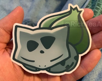 Sleeping Bulbasaur Sticker | cute