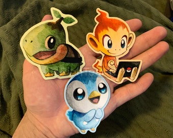 Gen 4 Sinnoh Aufkleber | Niedlich | Schildkröte