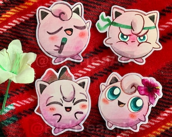 Niedliche Pummeluff Sticker