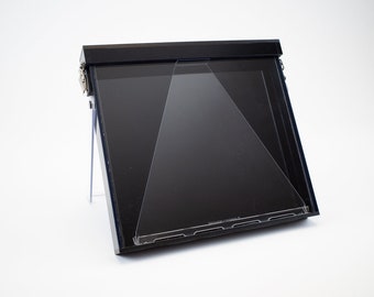 Cuve mobile 8x10 pour procédé au collodion humide - pour bain de fixage