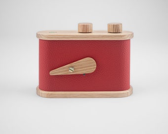 66 Pinhole Camera. Handmade - Red finish