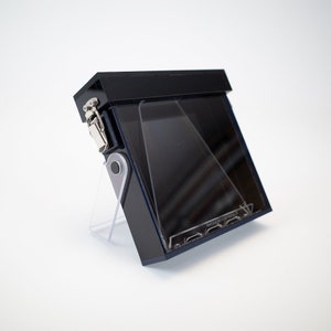 4x5 traveling tank for wet plate collodion process - for fixer bath
